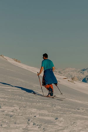 Skitour auf der Gjaid Alm am Dachstein